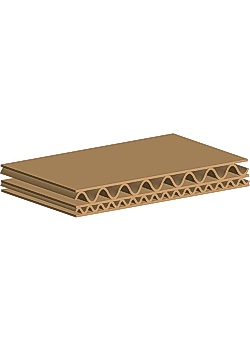 Wellåda 2lager 430x310x300mm vit (20)