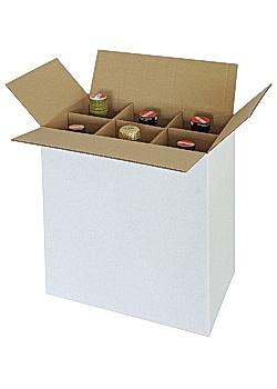 Wellåda 1lager 262x174x300mm vit (20)