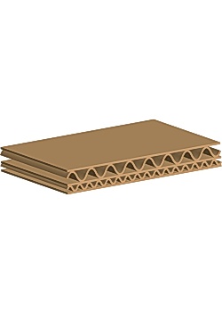 Wellåda 2lager 1200x200x200mm brun (10)