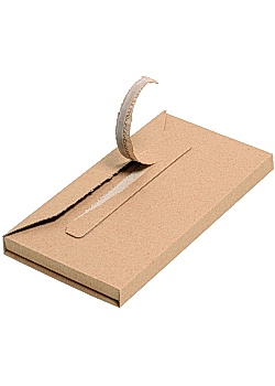 Omslag 235x122x20mm brun (25)