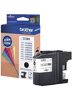 Bläckpatron BROTHER LC223BK Svart