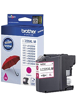 Bläckpatron BROTHER LC225XLM Magenta
