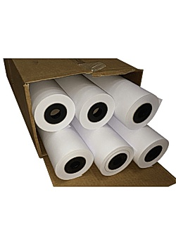 Inkjetpapper 297mmx50mx2" 80gr (12)