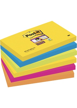 POST-IT Super Sticky Rio 76x127mm (6)