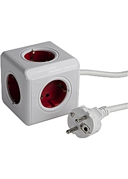 Grenuttag ALLOCACOC Powercube 5-väg 1,4m