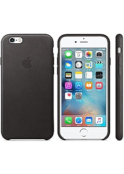 Apple Skydd Läder iPhone 6/s Plus Svart