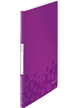 Demopärm Leitz WOW PP 20 fickor lila