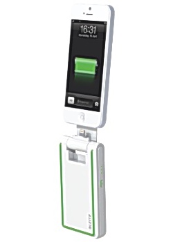 Laddare 3 i 1 LEITZ iPhone5 / 6 vit