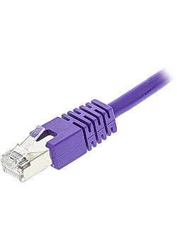 Kabel DELTACO Nätverk UTP Cat6 2m lila