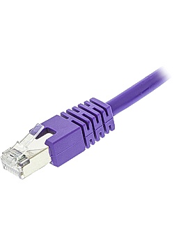 Kabel DELTACO Nätverk UTP Cat6 3m lila