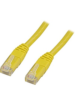 Kabel DELTACO Nätverk UTP Cat6 3m gul