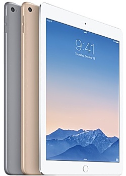 Surfplatta APPLE iPad Air2 WiFi 64GB grå