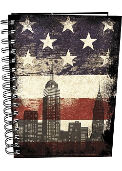 America A5 W-O bok 100bl
