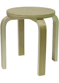 Pall ROBIN 30cm björk 2-pack