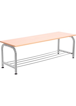 Sittbänk REDA silver 121x39x49cm