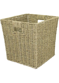 Flätad korg Kubik 360x360x360 mm