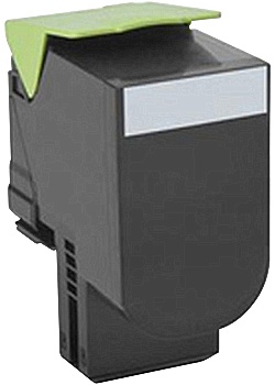 Toner LEXMARK 80C2XKE Svart