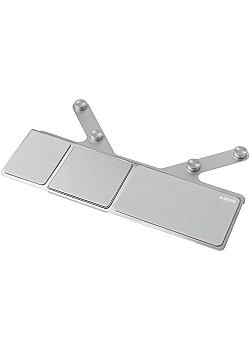 Matting Ergonomisk mus Touch Silver