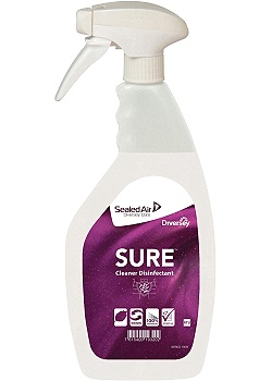 Desinfektion spray påfylln. 750 ml