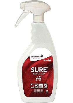 Ugn-och Grill spray påfylln. 750 ml