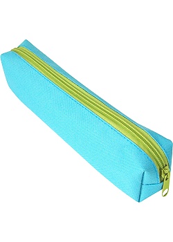 Pennfodral Canvas 4,5*4,5 cm Aqua