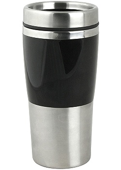Bilmugg utan handtag svart