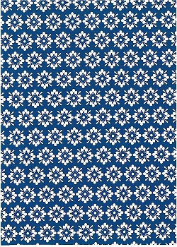 Presentpapper 57cmx154m Folkflower