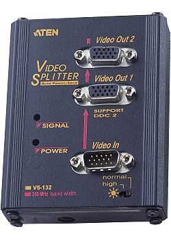 Adapter ATEN VGA-splitter 1 till 2