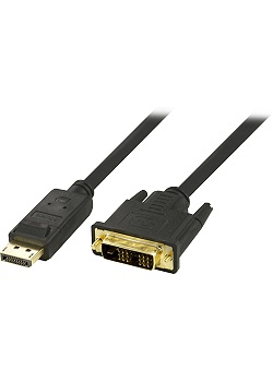 Kabel DELTACO DP-DVI Ha 2m