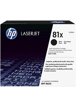 Toner HP CF281X Svart