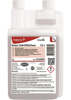 Rengöring Suma Café MilkClean C3.1 1L