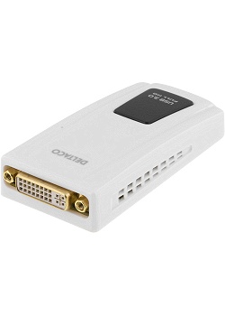 Adapter DELTACO USB-DVI/HDMI/VGA