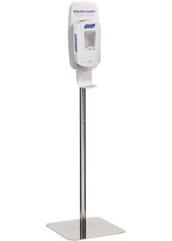 Purell® Hållare Handdesinfektion kromfärgad<BR>