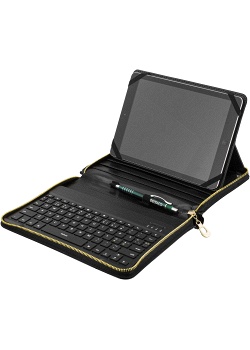 Fodral DELTACO med tangentbord, 10"