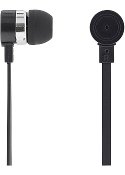Hörlur+mic STREETZ HL-268 svart