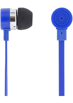 Hörlur+mic STREETZ HL-270 blå