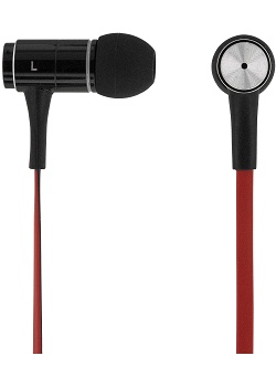 Hörlur+mic in-ear STREETZ HL-245 svart