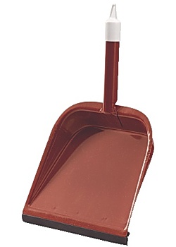 Sopskyffel NILFISK plåt kort skaft 24cm