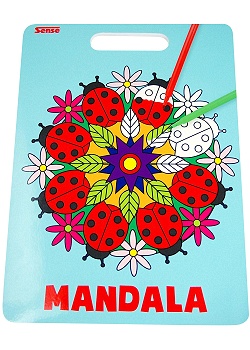 Mandala Målarbok 24 sidor