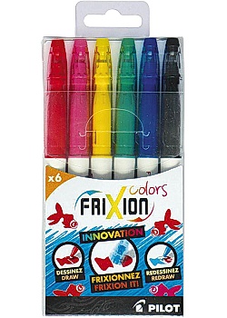 Fiberpenna Pilot Frixion Color 6-pack