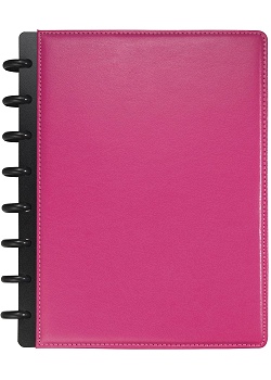 Anteckningsbok ARC läder A5 cerise
