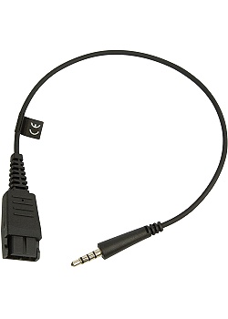 Headsetkabel JABRA snabburkoppling RJ11