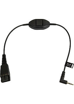 Headsetkabel JABRA snabburkoppling 2,5mm