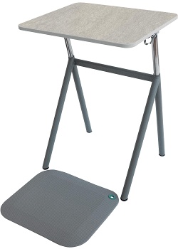 StandUp Elevbord+matta Decibel Antracit