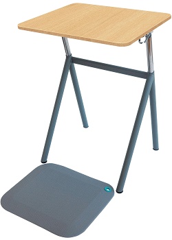 StandUp Elevbord+matta laminat Björk