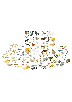 Stickers sorterade motiv (fp om 1692 st)