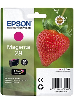 Bläckpatron EPSON C13T29834010 Magenta