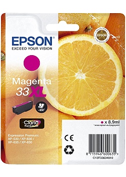 Bläckpatron EPSON C13T33634010 Mag.