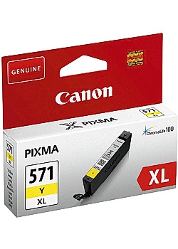 Bläckpatron CANON CLI-571XL Gul