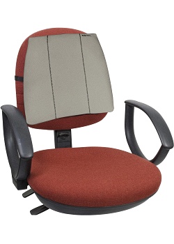 Ryggstöd FELLOWES Slimline Grå
